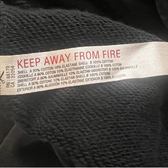 Free People Movement Inbound Stretch Cotton Jumpsuit L Black Streetwear Chic - Picture 10 of 11